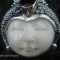 Sterling Silver Three Garnet Goddess Pendant GDP-842-KT