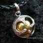 925 Silver Chakra Chime Ball Bracelet CH-320-KT