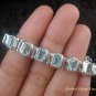 925 Silver & Nine Blue Topaz Bracelet SBB-305-KT