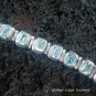 925 Silver & Nine Blue Topaz Bracelet SBB-305-KT