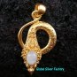 Silver & 22kt Gold Plated Snake Pendant GPP-103-NY