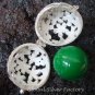 925 Silver Peridot Frangipani Harmony Ball Pendant HB-233-KT