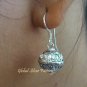 Sterling Silver Balinese Chiming Ball Earrings CBE-129-KT