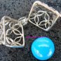 Silver Square Flower Harmony Ball Pendant HB-234-KT
