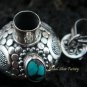 Sterling Silver Turquoise Perfume Pendant PP-237-KT