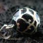 Silver Filigree Black Chime Ball Pendant CH-109-KT