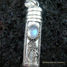 925 Silver Rainbow Moonstone Cremation Pendant PP-329-KT