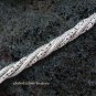 925 Silver Borobudur & Dragon Bone Twisted Bracelet SBB-328-PS
