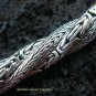 925 Silver Borobudur & Dragon Bone Twisted Bracelet SBB-328-PS