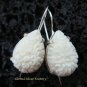925 Silver Carved Flower Design Earrings ER-512-KA
