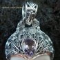 Sterling Silver Paua Shell Goddess Pendant GDP-917-PS