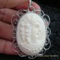 Sterling Silver Lady Cameo Pendant SP-423-KT
