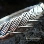 Sterling Silver & Blue Topaz Snake Bangle SBB-326-PS
