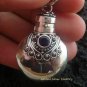 925 Silver Amethyst Cremation Pendant PP-332-KT