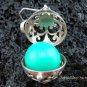 925 Silver & Garnet 16MM Harmony Ball Pendant HB-296-KT