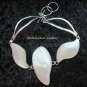 Sterling Silver White Shell Bracelet SBB-322-KT