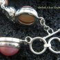 925 Silver 5 Pearls & 4 Moonstone Designer Bracelet SBB-319-KT