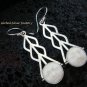 Sterling Silver Fancy Style Goddess Earrings GDE-923-NY