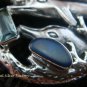 925 Silver Three Dolphins & Mixed Gems Pendant SP-414-KT