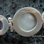 925 Silver 5 Pearls & 4 Amethyst Designer Bracelet SBB-318-KT