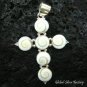 925 Silver Eye of Shiva Cross Pendant SP-295-KT