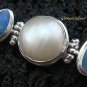 925 Silver 5 Pearls & 4 Opal Designer Bracelet SBB-317-KT