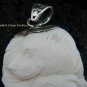 925 Silver Carved Woman & Bear Pendant SP-426-KA