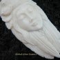 925 Silver Carved Woman & Bear Pendant SP-426-KA