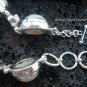 925 Silver 5 Pearls & 4 Amethyst Designer Bracelet SBB-316-KT