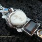 925 Silver & Smokey Quartz Goddess Pendant GDP-952-PS