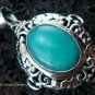 Bali Design 925 Silver & Turquoise Pendant SP-443-KT