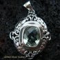 Bali Design 925 Silver & Green Amethyst Pendant SP-445-KT