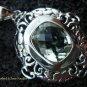 Bali Design 925 Silver & Green Amethyst Pendant SP-445-KT