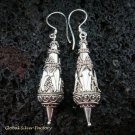 Sterling Silver Bali Design Earrings SE-143-KA