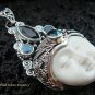 925 Silver & Mixed Gems Goddess Pendant GDP-929-PS