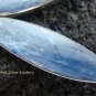 Large 925 Silver Kyanite & Amethyst Dragonfly Brooch Pendant BC-140-KT