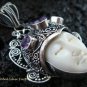 Sterling Silver & Amethyst Goddess Pendant GDP-962-KT