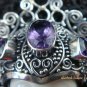 Sterling Silver & Amethyst Goddess Pendant GDP-962-KT