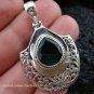 Bali Design Sterling Silver & Green Quartz Pendant SP-450-KT