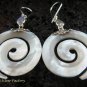 925 Silver Moonstone & Shell Earrings ER-516-KT