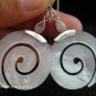 925 Silver Moonstone & Shell Earrings ER-516-KT