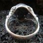 Sterling Silver Biker Skull Design Ring MJ-143-PS