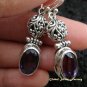 925 Silver & Amethyst Drop Earrings ER-445-NY