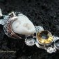 Sterling Silver & Mixed Gems Goddess Pendant GDP-941-PS