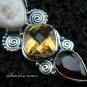 Sterling Silver & Mixed Gems Goddess Pendant GDP-941-PS
