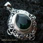 Bali Design 925 Silver & Green Quartz Pendant SP-442-KT