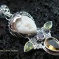 925 Silver Cross Design Goddess Pendant GDP-934-PS