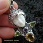 925 Silver Cross Design Goddess Pendant GDP-934-PS