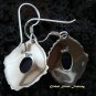 Antique 925 Silver Bali Amethyst Earrings ER-449-NY