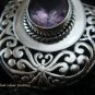Bali Design Sterling Silver & Amethyst Pendant SP-449-KT